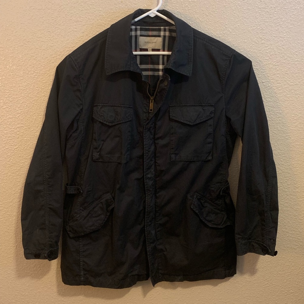 Burberry London cargo jacket, size L.